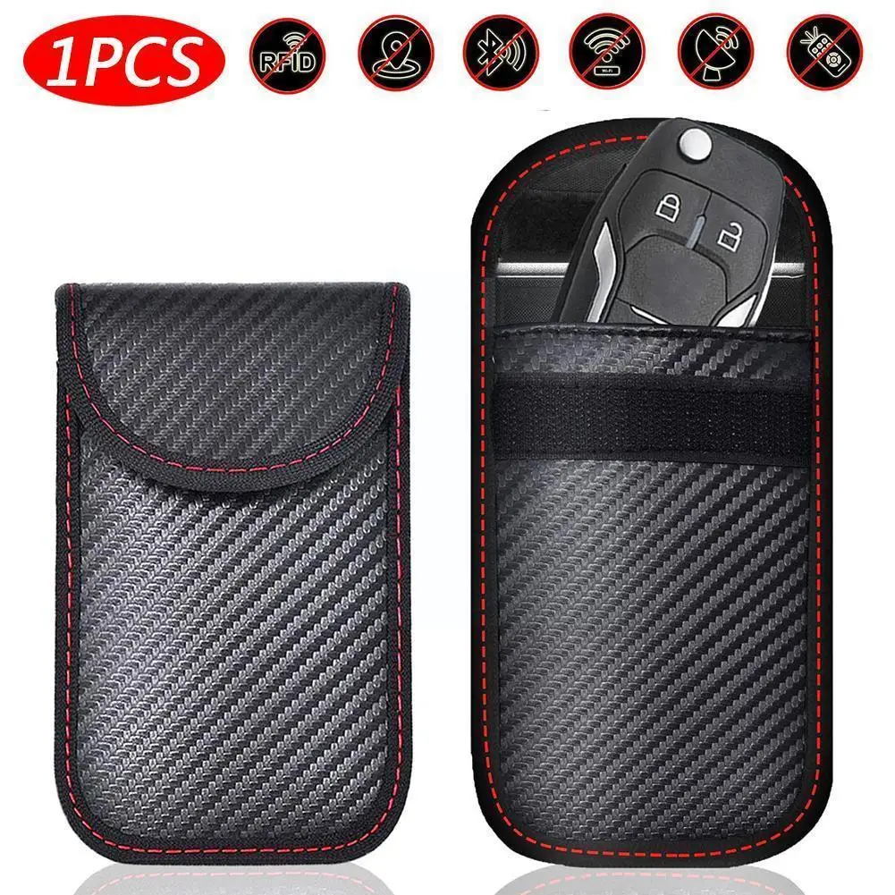 Custodia Per Blocco Segnale Chiave Auto Faraday Cage Fob Pouch Pc Borsa Per Auto Bassa Borsa Per Blocco Chiave Senza Chiave 1 Prezzo Faraday Sig B0W7