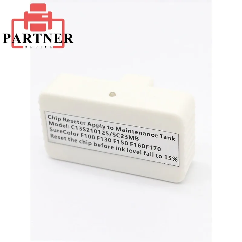 Chip Resetter Per Epson Surecolor F170 F100 F130 F160 Sc-F100 Sc-F130 Sc-F160 Sc-F170 Stampante Sc23Mb Serbatoio Di Manutenzione