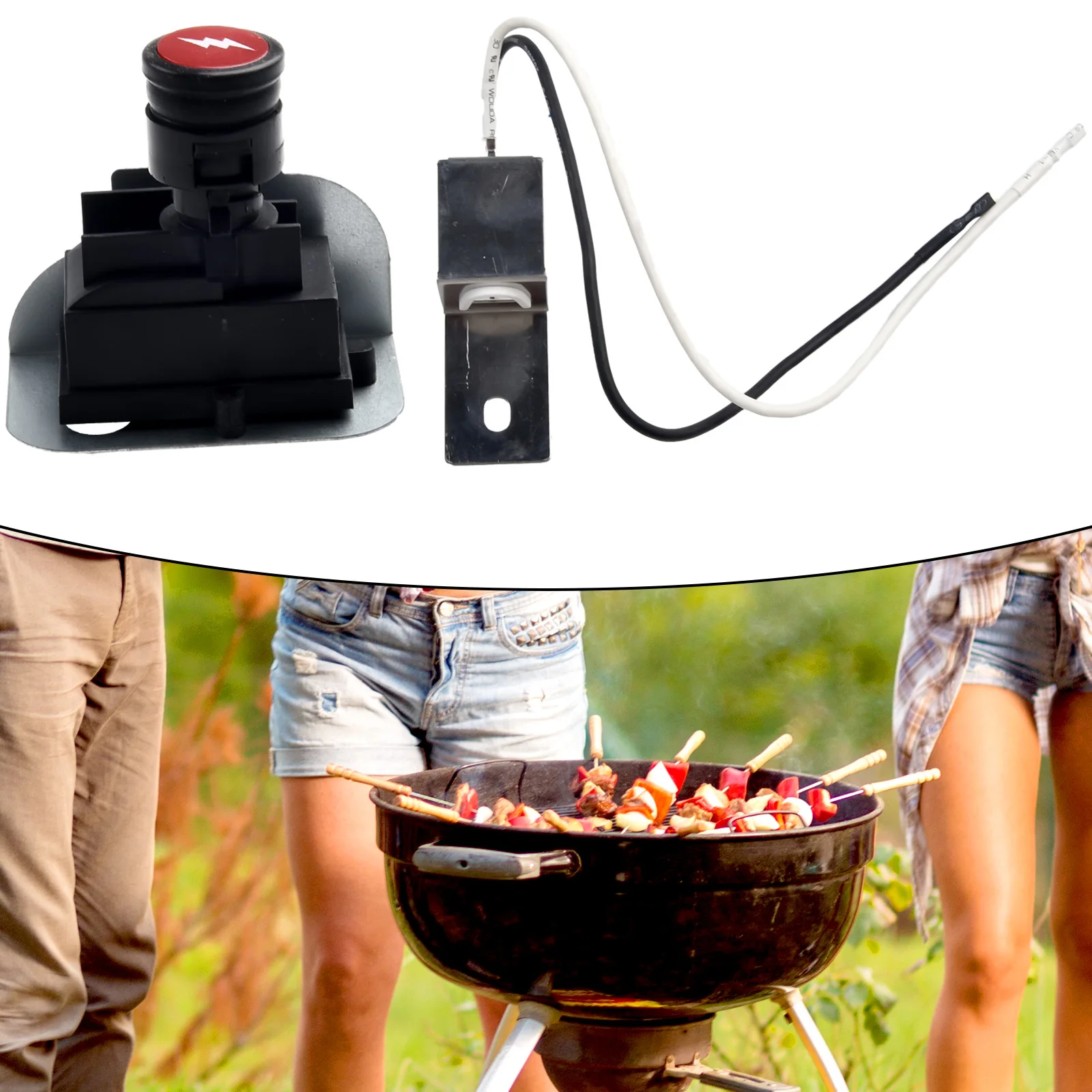 Parti Del Kit Di Accensione Di Ricambio Accensione A Pulsante 64868 Per Accenditori Weber 80452 80462 Per Weber Q1200 Q2200