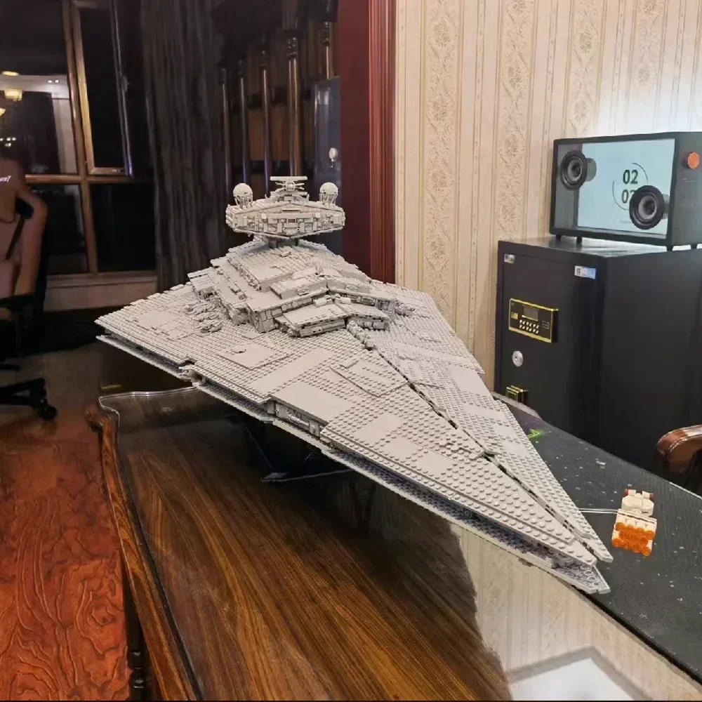 Ucs Imperial Star Destroyer Compatibile 75252 Building Blocks Mattoni Giocattolo Super Great Ultimate Arma Astronave Regali Di Natale