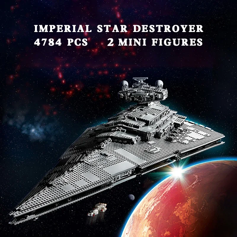 Ucs Imperial Star Destroyer Compatibile 75252 Building Blocks Mattoni Giocattolo Super Great Ultimate Arma Astronave Regali Di Natale
