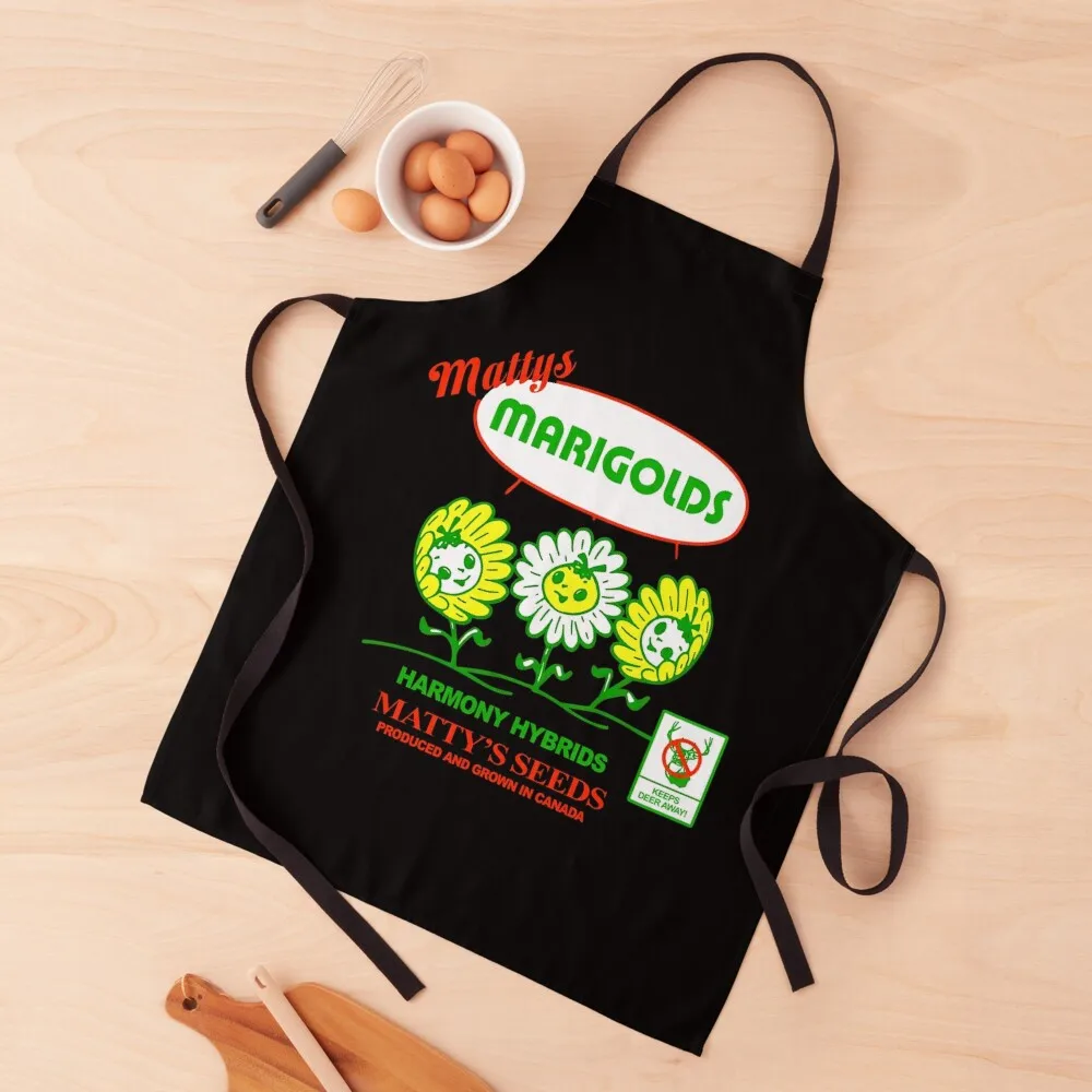 Mattys Marigolds Grembiule Natale Cucina Panni Donna Cucina Professionale Parrucchiere Uomo Cuoco Uniforme Grembiule
