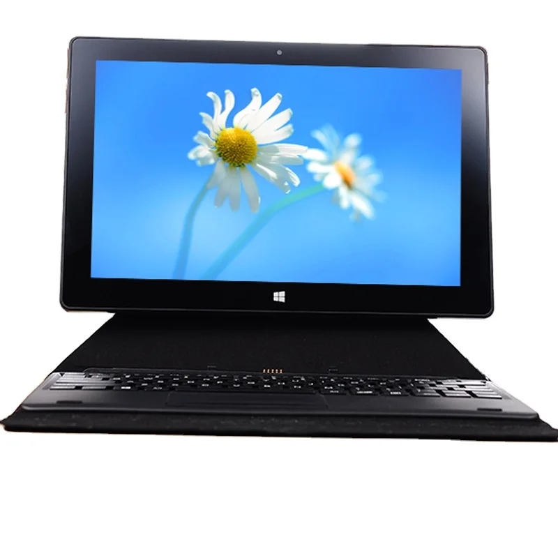Tablet Windows Atom Da 10 Pollici Con Tastiera Bt/Tablet Pc Ssd Da 4Gb + 64Gb Windows 10
