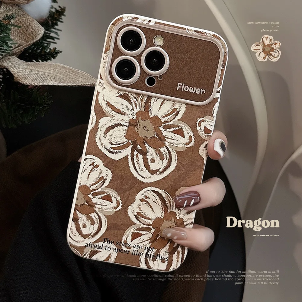Adatto Per 15 Custodia Per Cellulare Promax Iphone14 French Retro Flower 11 All-Inclusive 13 Temperamento 12X8 7 Plus