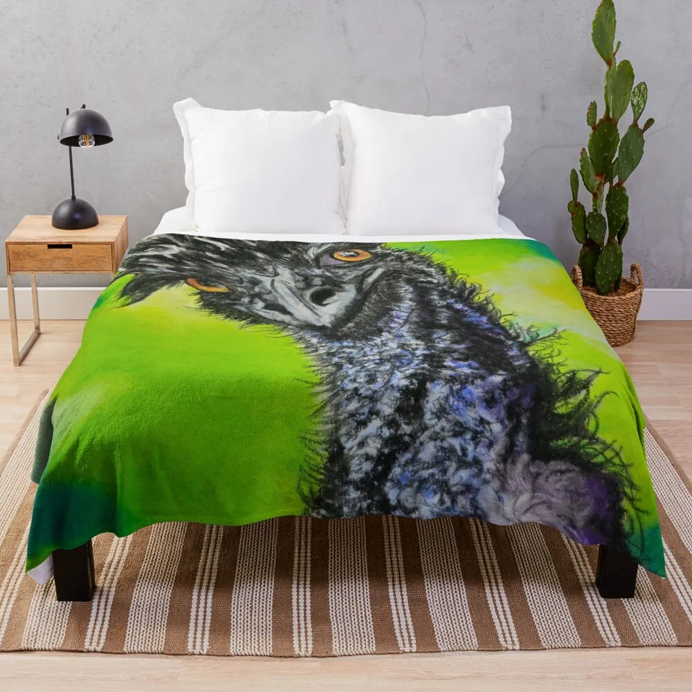 Emu Bird Throw Coperta Luxury Brand Bed Bed Plaid Coperte