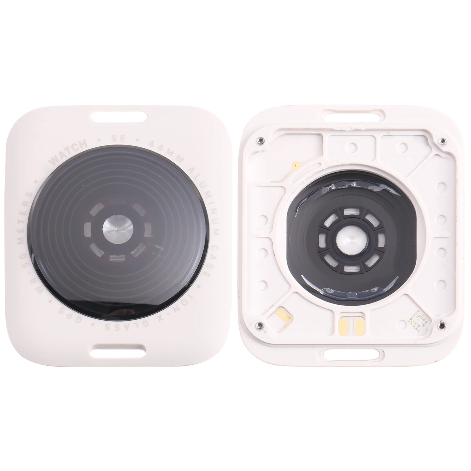 Per Apple Watch Se 2022 44Mm Gps Edition Cover Posteriore In Vetro (Aurora)
