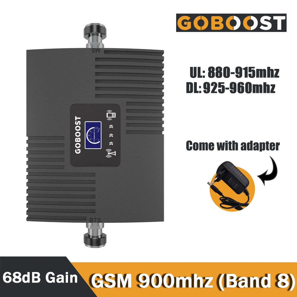 Ripetitore Di Segnale 3G 900Mhz Band8 2G 3G Telefono Amplificatore Di Segnale Cellulare Display Lcd Ripetitore Gsm Amplificatore Mobile Rete Ripetitor