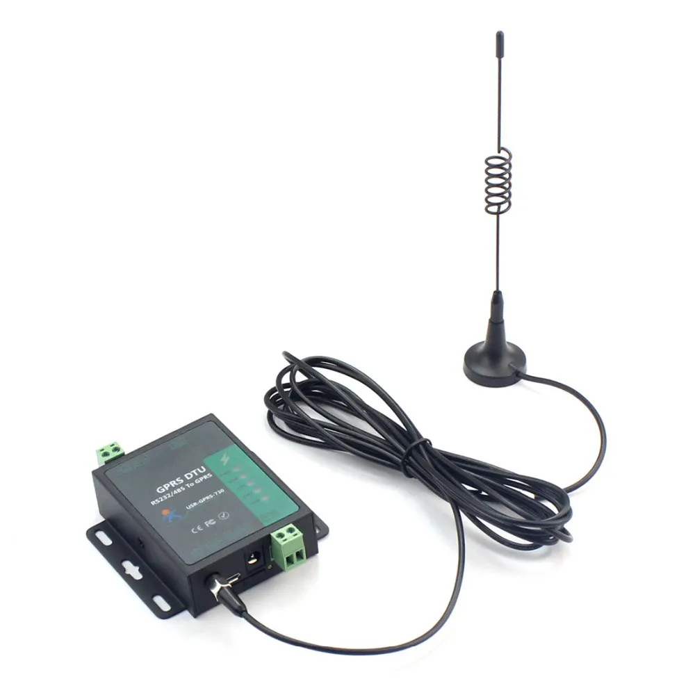 Modem Cellulare Industriale Porta Seriale Rs232 Rs485 A Gsm Gprs Dtu Modem Converter Server Usr-Gprs232-730