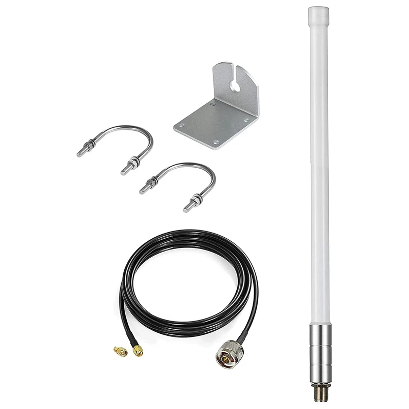 Antenna Gateway Lora Ultra Distanza Cellulare A Lungo Raggio 8Dbi Antenna Omnidirezionale Lorawan 915Mhz In Fibra Di Vetro