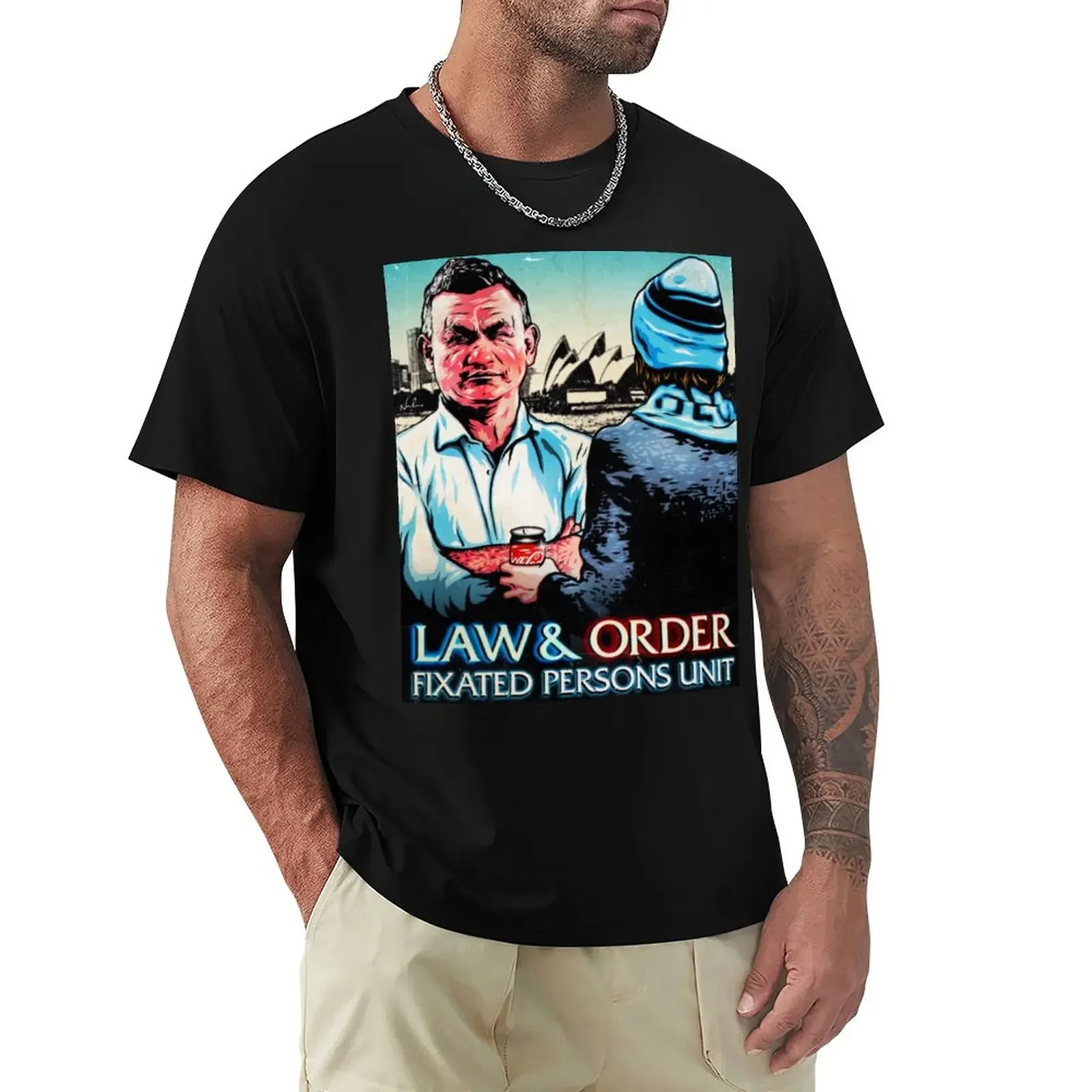 Limited Run: Law & Order: Unità Persone Fixate-A Rational Fear - Comedy Podcast-T-Shirt Design Nordace