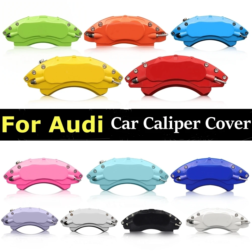 Per Audi Car Brake Caliper Cover In Lega Di Alluminio Anteriore Ruota Posteriore Kit Esterno Fit Q2 Q3 Q 4 Q5 Q6 Q7 Q8 E-Tron Sportback