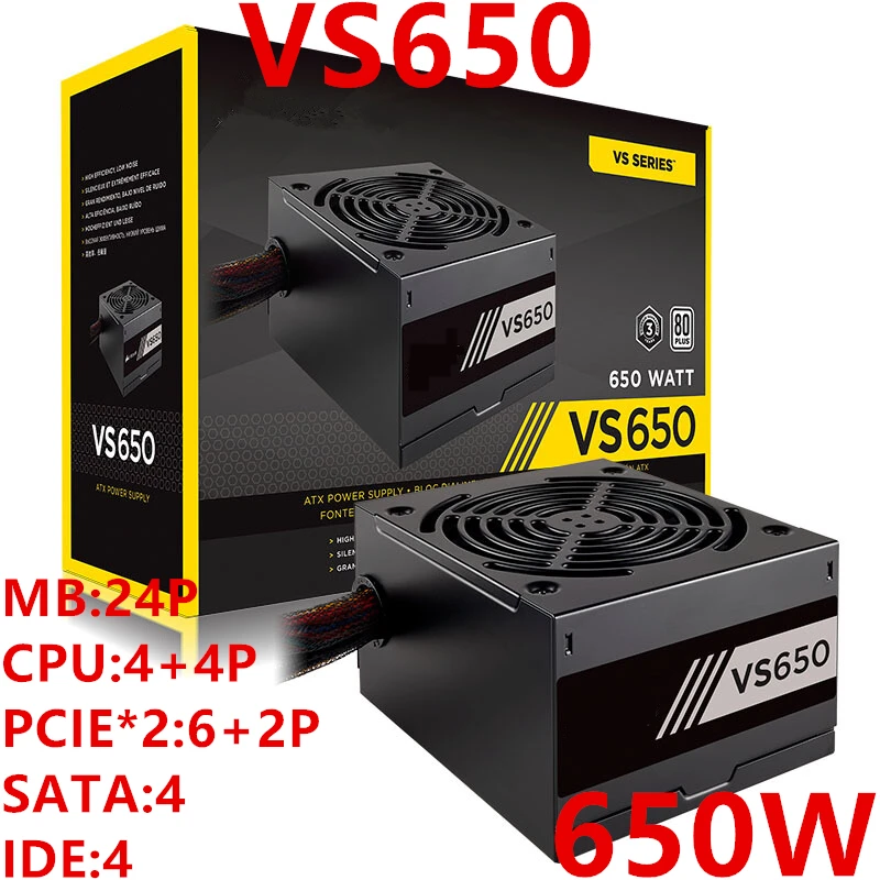 Nuovo Alimentatore Originale Per Corsair 450W 550W 650W Vs450 Vs550 Vs650