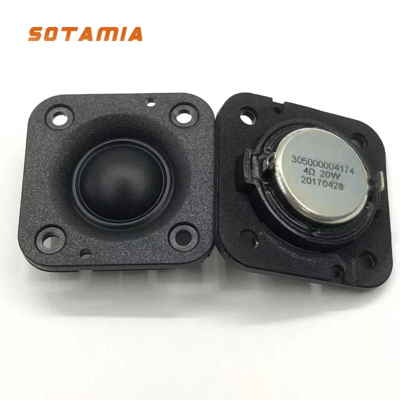 Sotamia 2 Pz 2 Pollici 48Mm Altoparlanti Audio 4 6 Ohm 20W Tweeter 20 Core Hifi Silk Membrana Tweeter Altoparlante Home Theater Fai Da Te