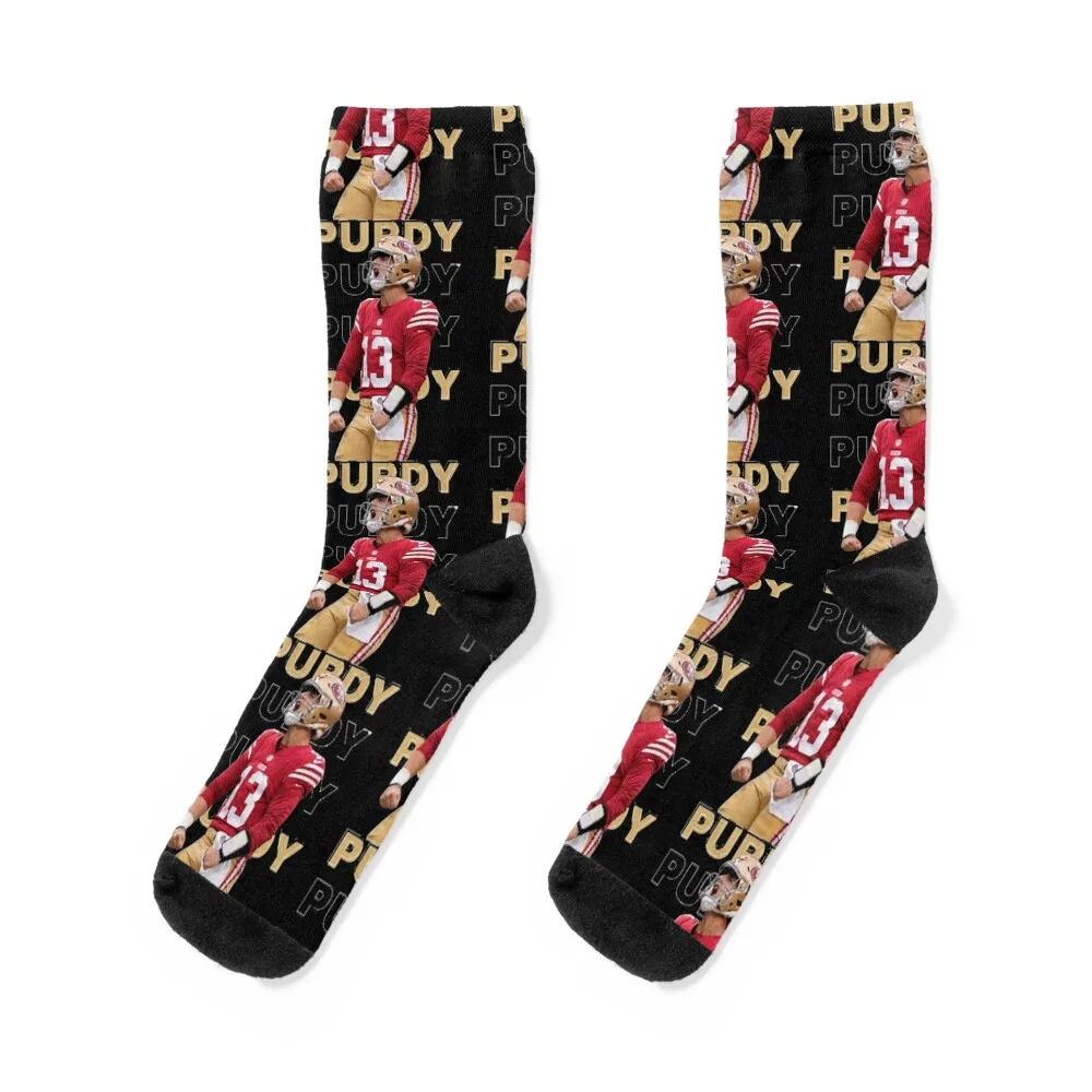 Purdy Celebration Socks Professional Running Fashion Luxury Boy Child Socks Women'S