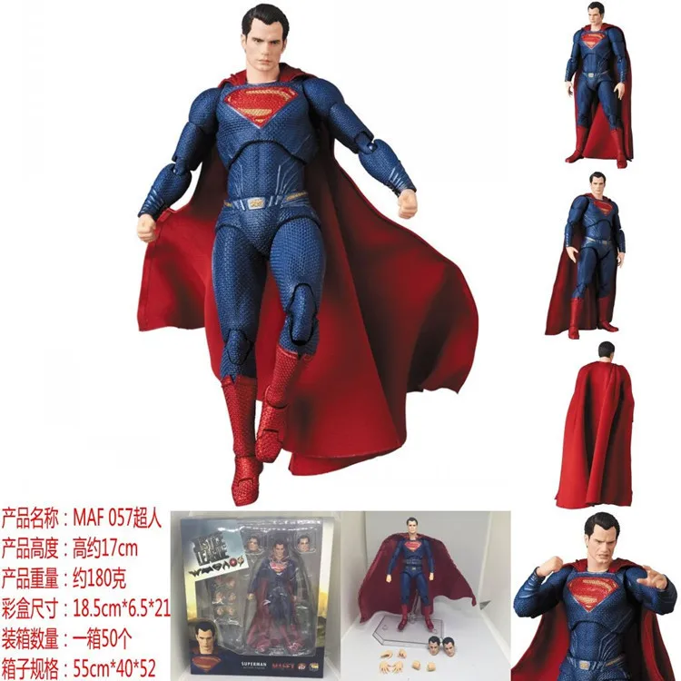 Hot Toys Anime Marvel The Avengers Shf Action Figures Superman Clark Kent Maf057 Multi Joint Mobility Model Figurine Fans Gifts