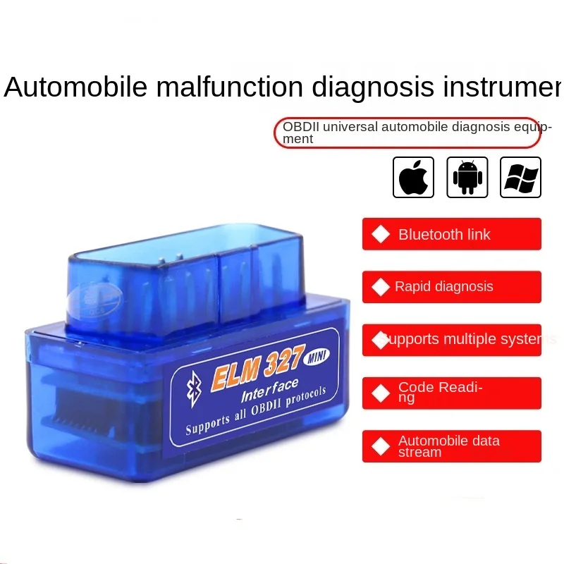 Carta Di Lettura Del Codice Dell'Auto Strumento Di Diagnosi Dei Guasti Dell'Auto Strumento Diagnostico Per Auto Elm327 Obd2 Diagnosi Del Motore