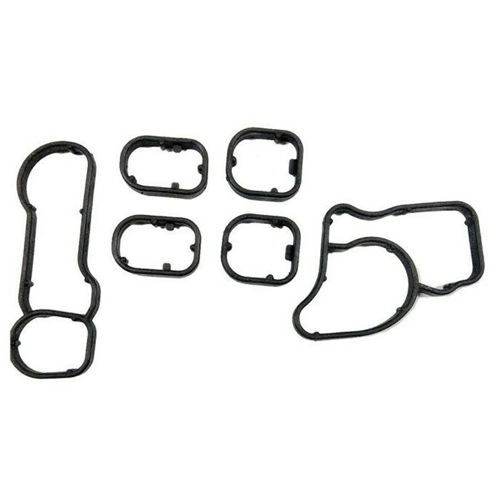 Set Guarnizioni 8 Pezzi Radiatore Olio Ricambi Interni Per Bmw N47 N57 4 + 6 Cilindri Diesel N47 N57 11428580680 11428580681 11428580682
