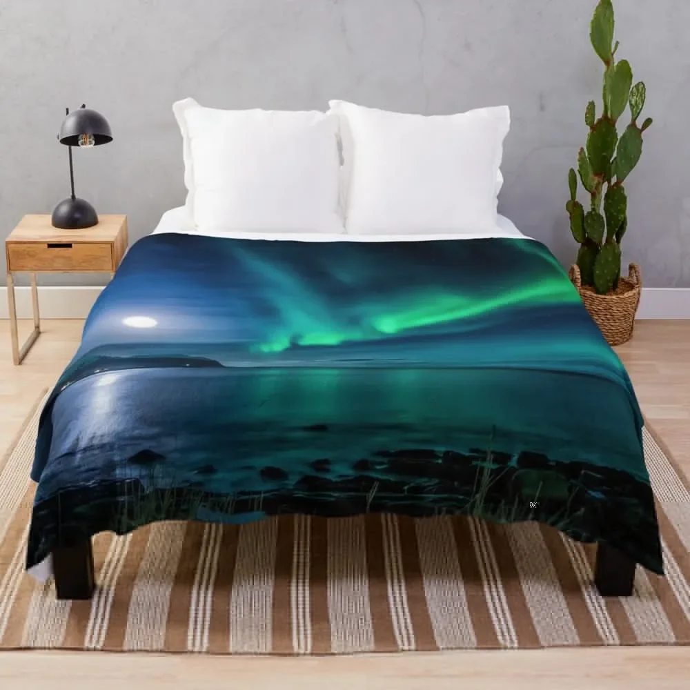 Aurora Borealis Coperta Copriletto Anime Coperte