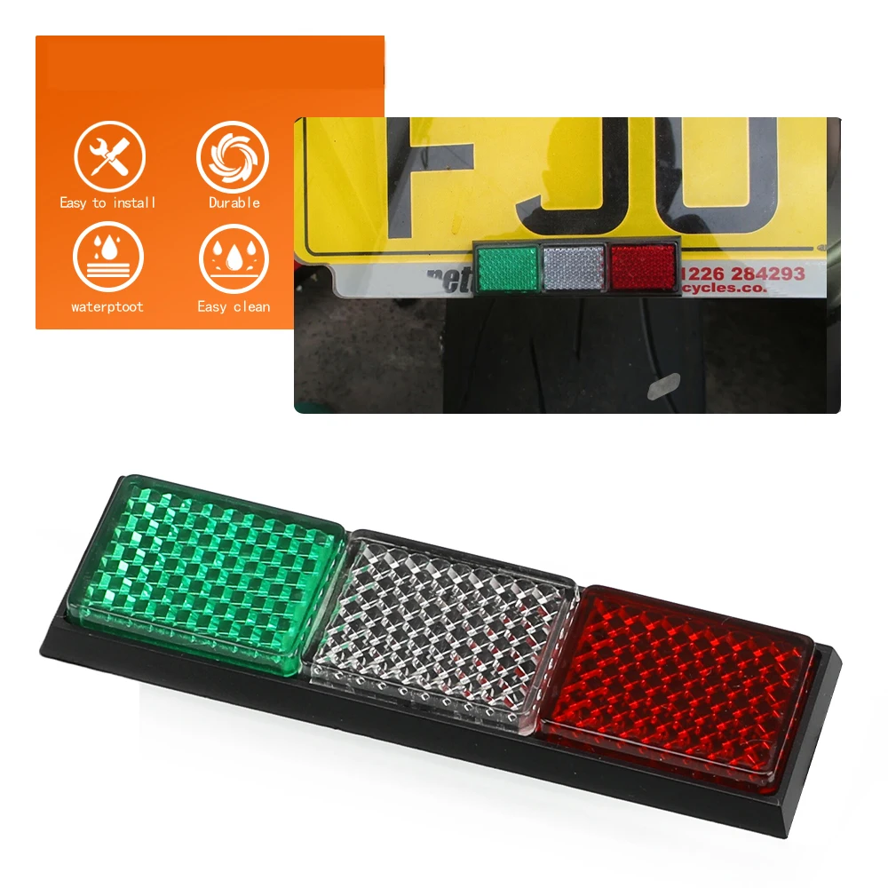 2022 2023 Universal Motorcycle Eflector Night Safety Warning Sticker Accessori Per Yamaha Nmax 125 Nmax155 Nmax125 2020 2021