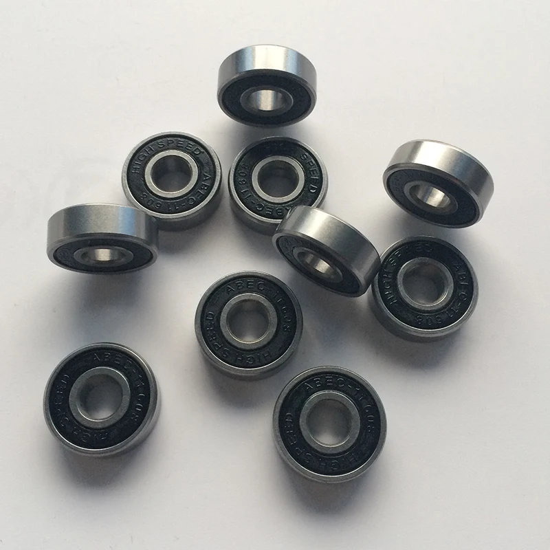 Parti Abec 11 Cuscinetti Per Skateboard/Scooter/Longboard/Rolle Skate Ruote, Standard Industriale "608" Dimensioni, 10 Pz/Set
