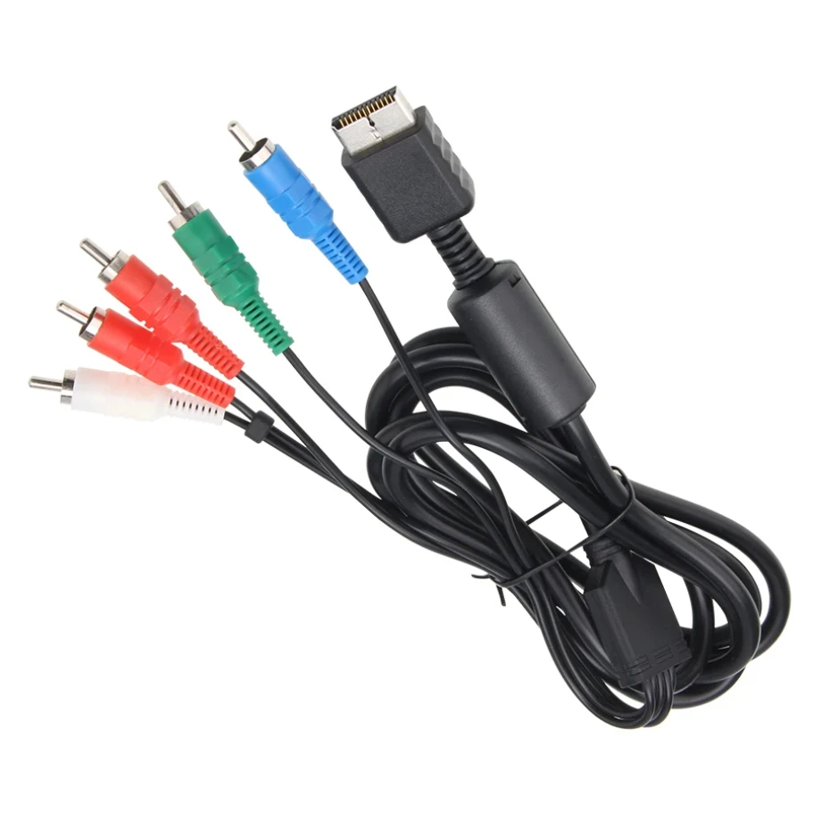 500 Pz 1.8M 6Ft Componente Cavo Av Multi Out Hdtv Video Cavo Audio Per Sony Playstation 2 3 Ps2 Ps3 Connect Line