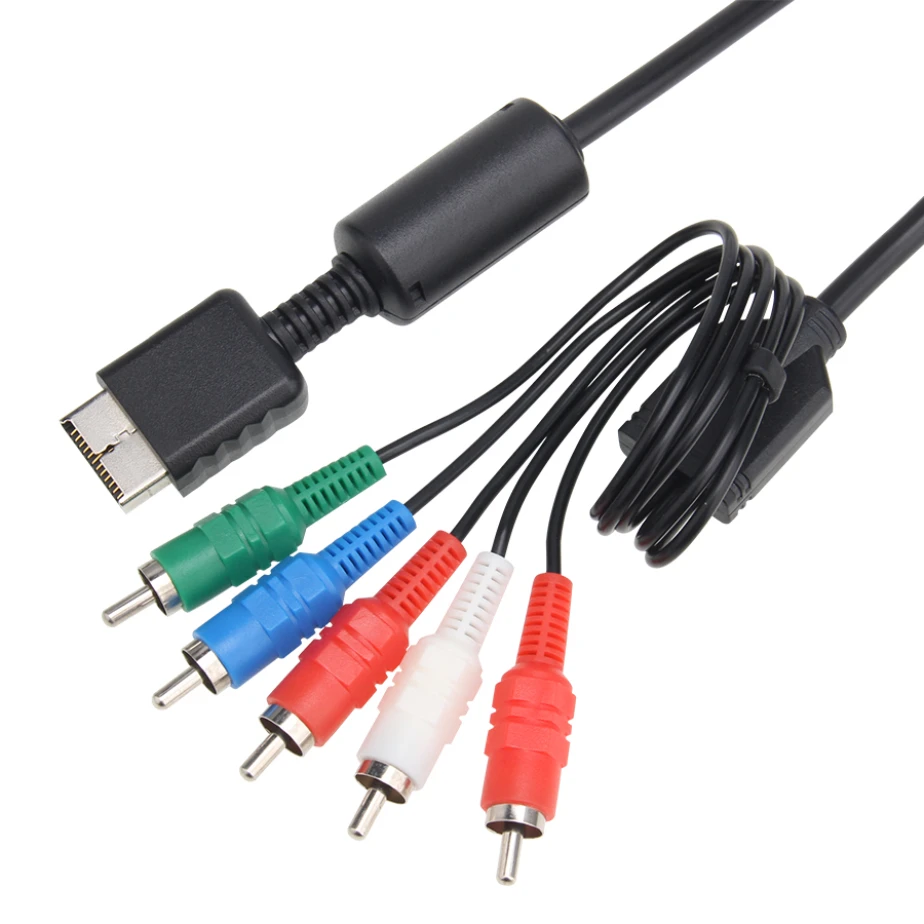 300 Pz 1.8M 6Ft Componente Cavo Av Multi Out Hdtv Video Cavo Audio Per Sony Playstation 2 3 Ps2 Ps3 Connect Line