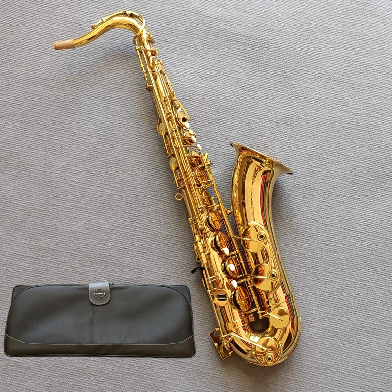 Nuovo Sassofono Tenore Yts-62 Di Alta Qualità Sassofono Tenore Dorato Accessori Completi Bocchino E Custodia