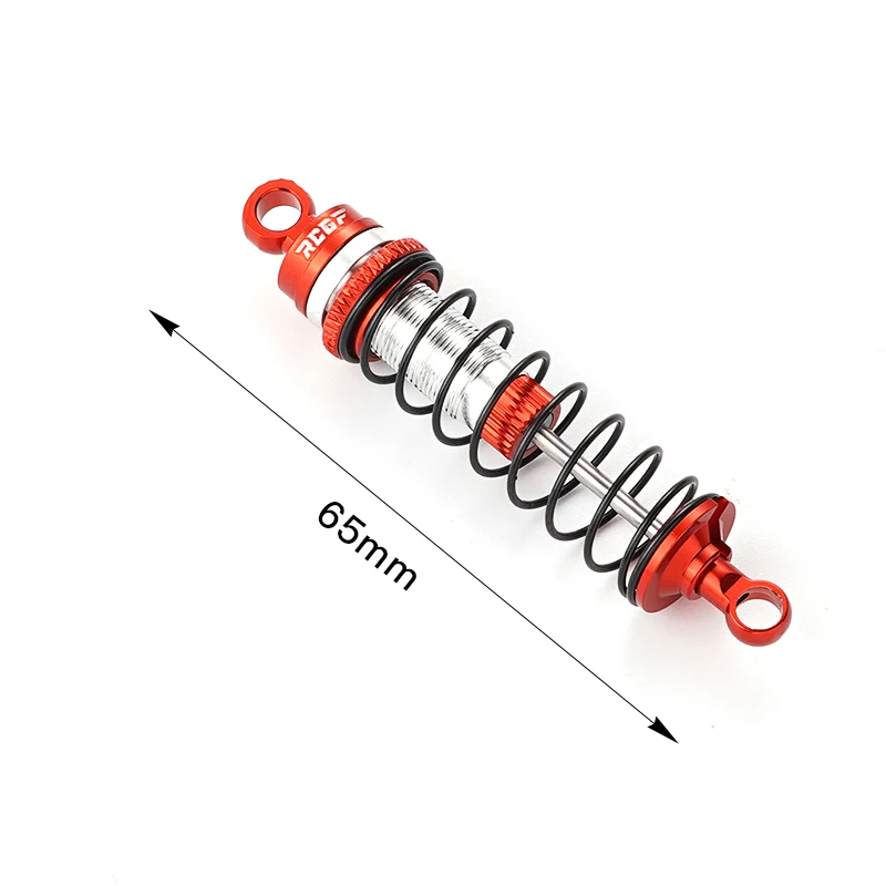 Rcgosfollow Ammortizzatore Posteriore In Lega Di Alluminio Rc Upgrade Part Rc Ammortizzatore Posteriore Per 1/16 Losi Mini-B Mini-T Rc Car Part