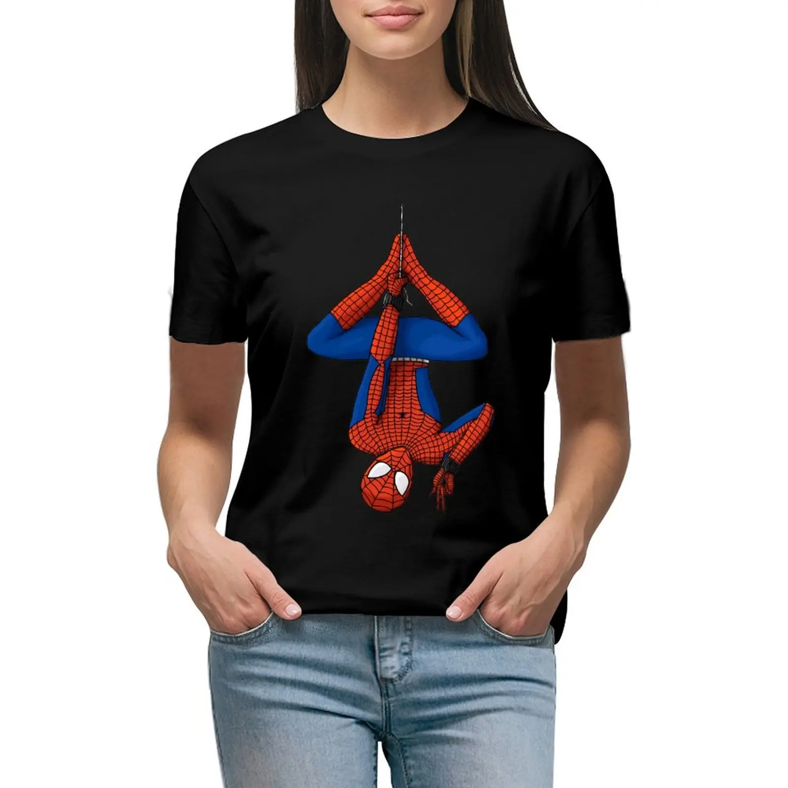 Tom Holland Spidey Dipende T-Shirt Estate Top Vestiti Carini Moda Coreana T Shirt Dress Women