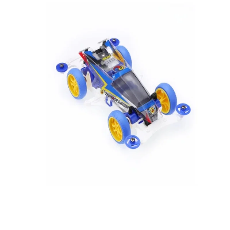 Originale Tamiya Mini 4Wd Modello Di Auto A Quattro Ruote Motrici Vs Telaio Soft Shell Blue Thunder Dragon 95336 Racing-Car