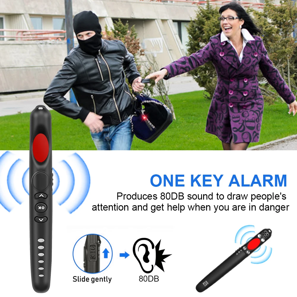 G718 Telecamera Nascosta Rilevamento A Infrarossi Bug Wifi Anti Spy Camera Detector Allarme Di Protezione Mini Cam Wireless Rf Signal Device Scanner