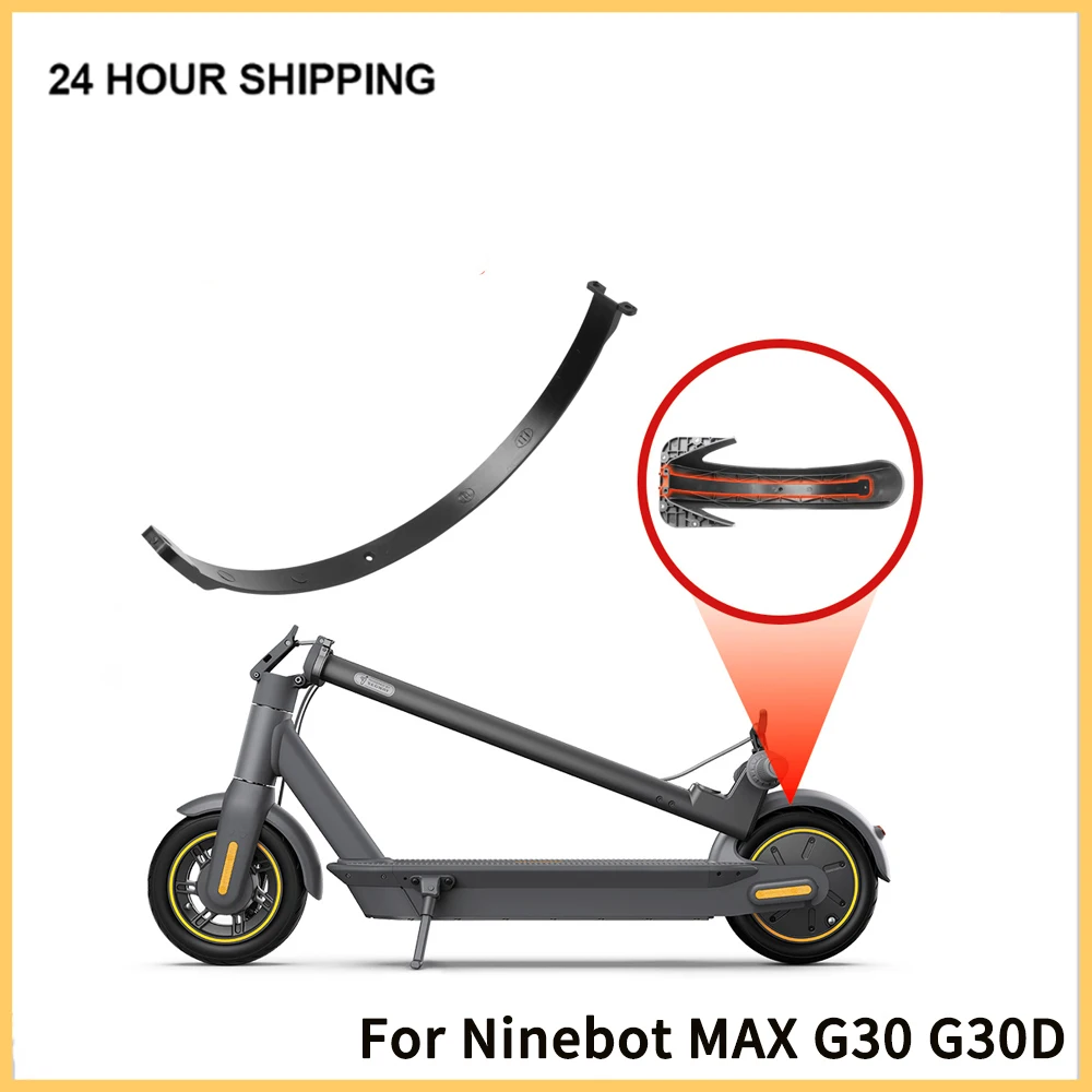 Scooter Taillight Wire Pressing Plate For Ninebot Max G30 G30D Kickscooter Fender Plastic Cover With Screws Replacement Parts