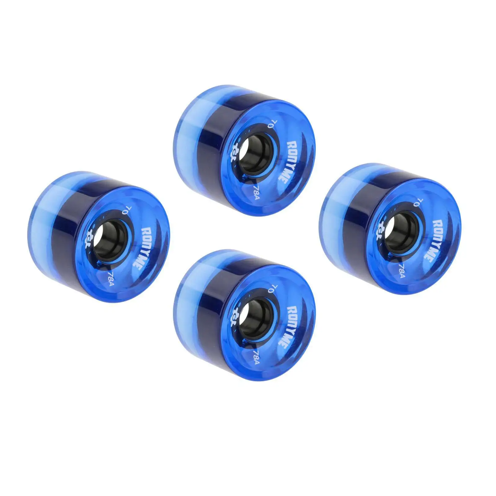 Ruote In Pu 48A Per Skateboard, Ruote Longboard Per Skateboard Da Strada Roller Rough Ground