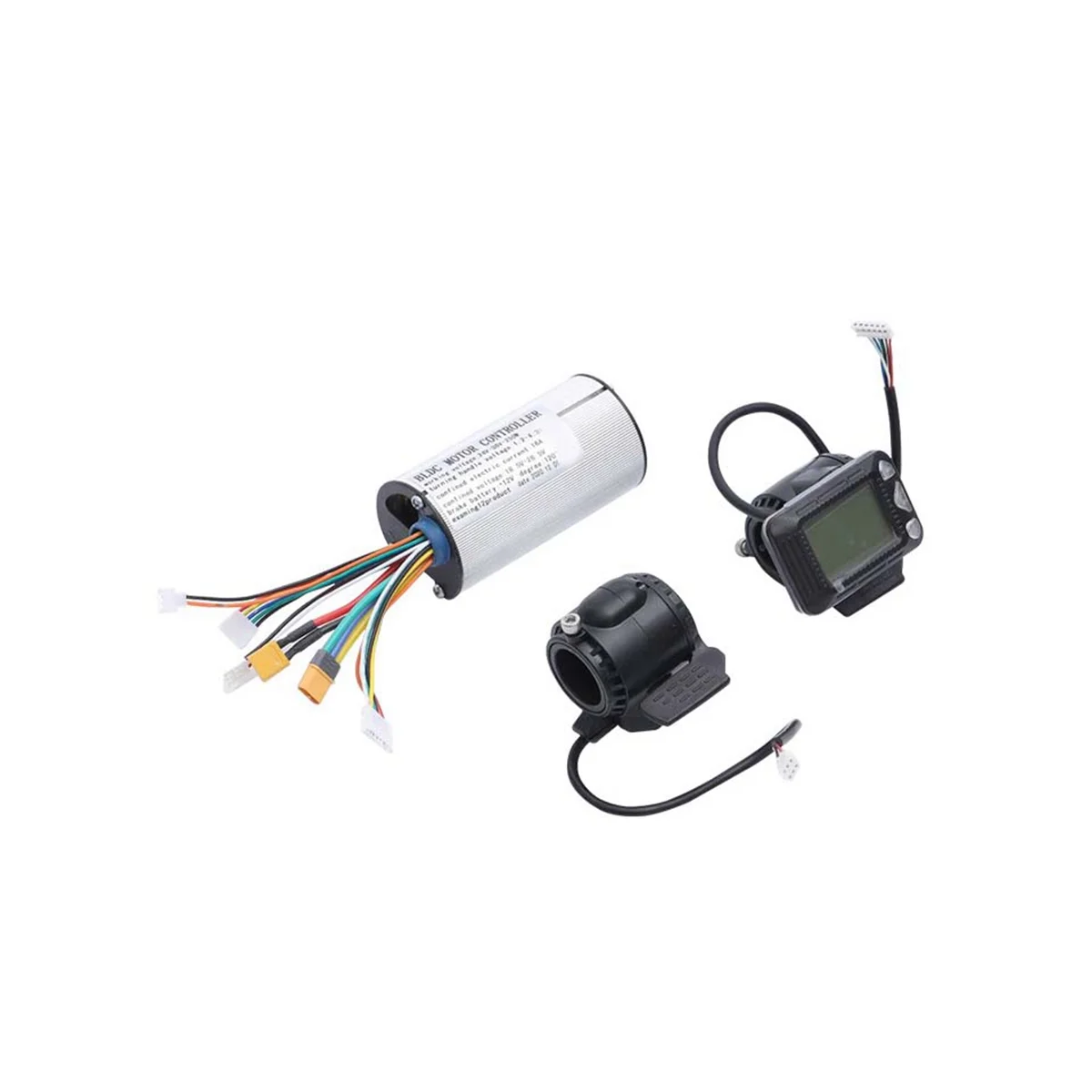 Muslimtube 250W Dc Brushless Sine Wave Scooter Elettrico Controller Multifunzione Strumento Acceleratore Freno