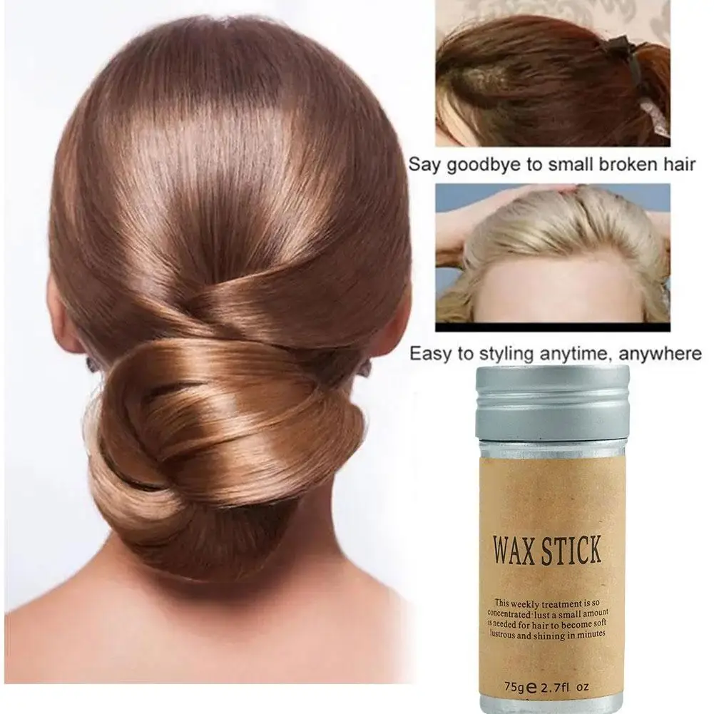 Professionale Hair Styling Wax Stick Repair Capelli Rotti Frizz Control Hair Gel Cream Fluffy Broken Hair Finishing Cream