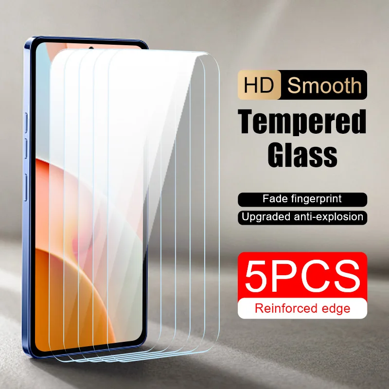 5 Pz Pellicola Protettiva Per Redmi 13 12C Note 13 12 Pro Plus 13R Pro 12S 12 Pro 12 Turbo 12 Discovery 12 Pro Speed Note 13 Pro Plus
