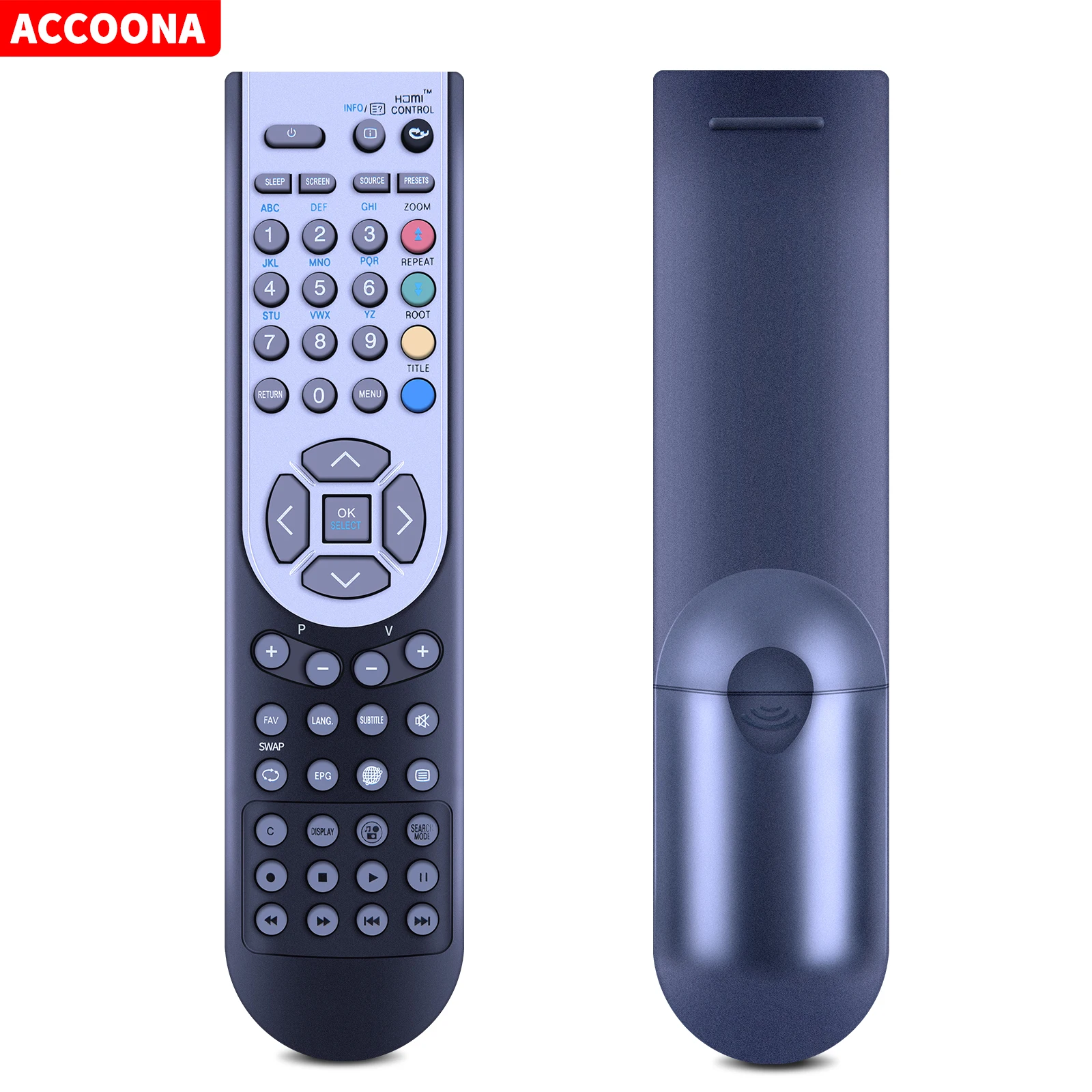 Telecomando Rc1900 Per Oki Tv ,Alba, Toshiba, Grundig ,Techwood, Bathing, Bush, Finlux Hitachi Telefunken Td Systems Tv