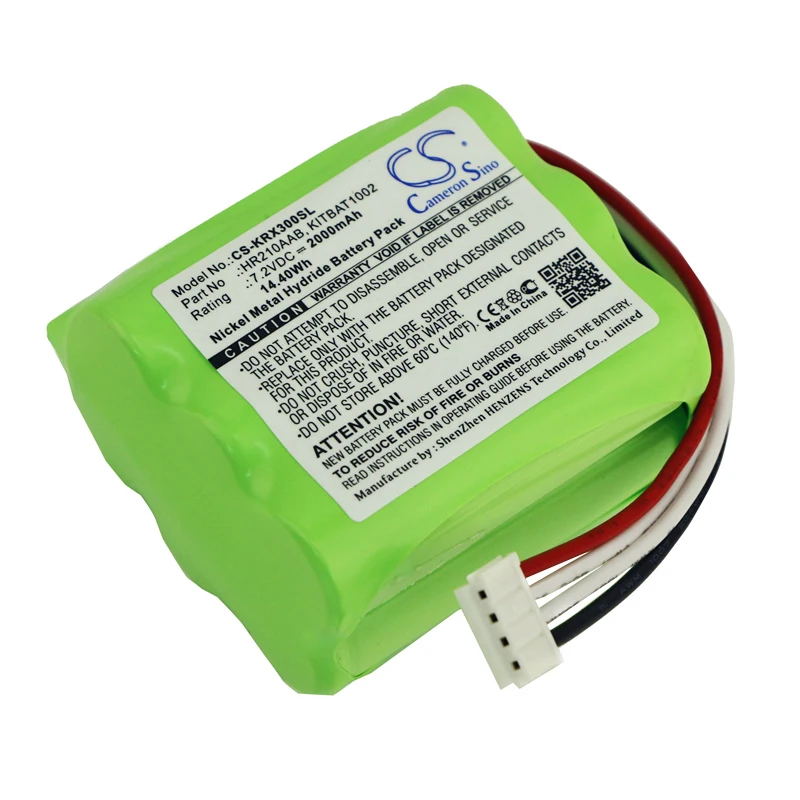 Attrezzatura, Rilievo, Test 2000Mah / 14.40Wh Batteria Per Korg Hhr210Aab Kitbat1002 Pa3X Pa3X 61 Pa3X 76 Volt 7.20V Verde