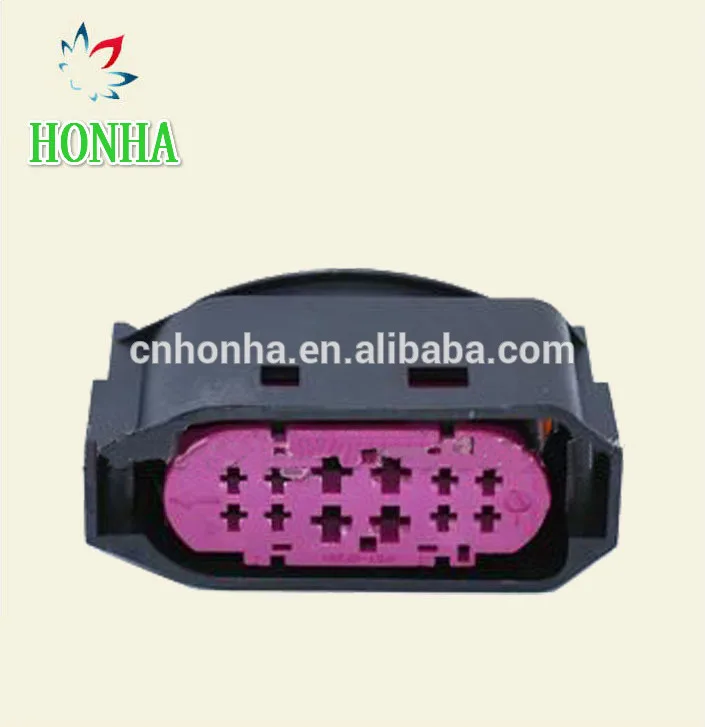 Spedizione Gratuita Tyco Originale 12Pin Corsia Supporto Lca Spina Connettore 1J0 941 165 Faro Spina 1J0941165