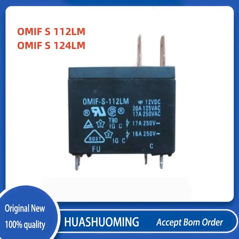 5 Pz/Lotto Nuovo Te Tyco/Oeg Omif-S-112Lm 12Vdc Omif-S-124Lm 24Vdc 4Pin 20A