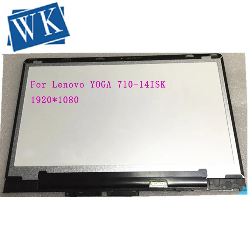 Schermo Led Lcd Per Laptop Da 14 ''+ Gruppo Digitalizzatore Touch Per Lenovo Yoga 710 14 Yoga 710-14 Yoga 710-14Ikb