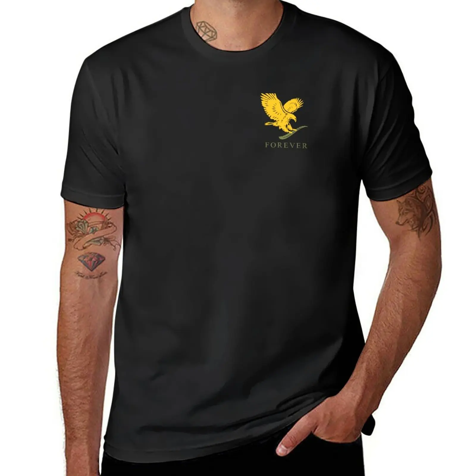 Forever Living Products T-Shirt Tees Abbigliamento Estetico Abbigliamento Kawaii Magliette Da Uomo Nere