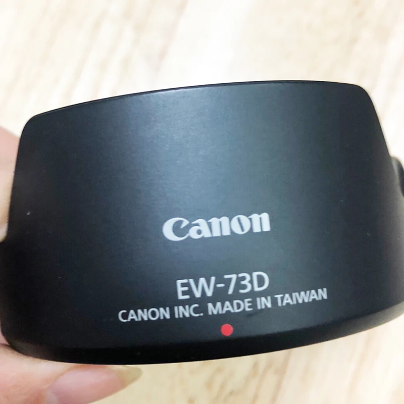Utilizzato Per Canon Ew-73D Lens Hood 80D 7Dii 7 D2 18-135 Is Usm Camera Lens Hood Repair Parts
