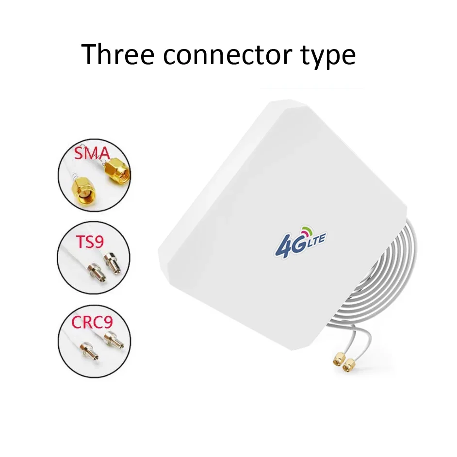 Antenna Esterna Sma 4G & 3G Lte Mimo Per Huawei B593 B315 B525 E5186