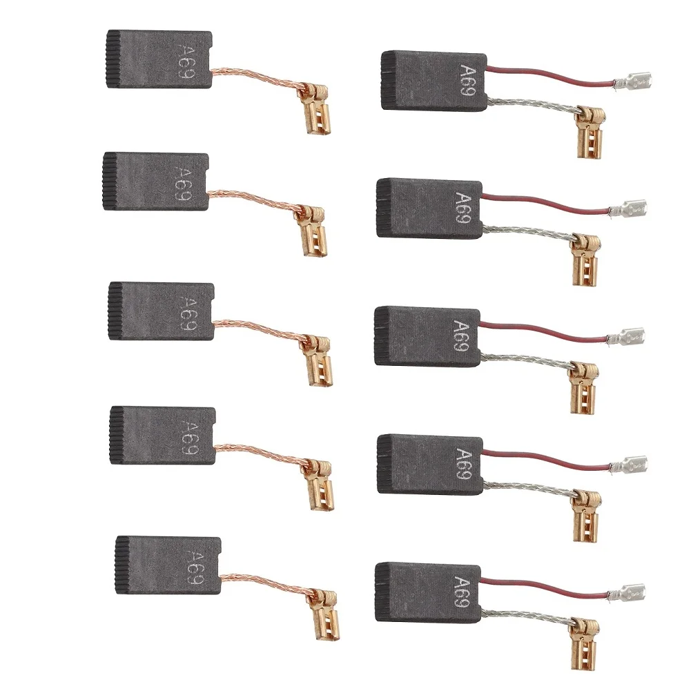 10 Pezzi Di Ricambio Per Spazzole Di Carbone 1617014135 Per Bosch Gbh 5-40 Dce/Gsh 5-Ce/Gsh 5 E Gbh 5-40 De Drill Spazzola Di Carbone