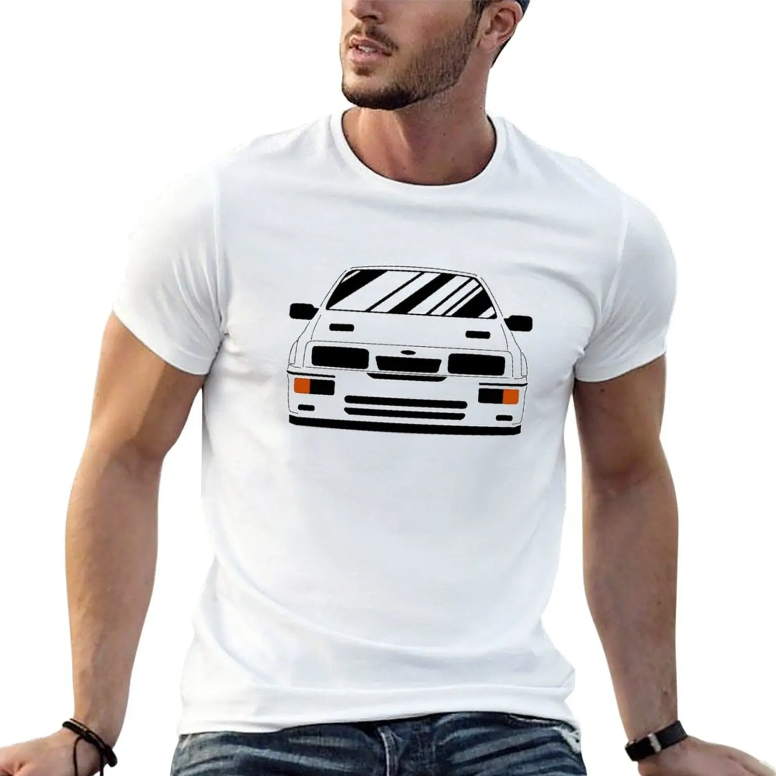 Sierra Cosworth Rs500 T-Shirt Hippie Vestiti Camicetta T-Shirt Uomo