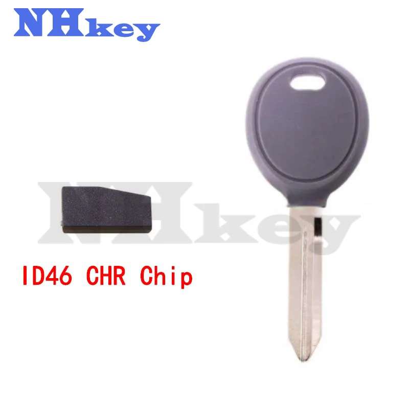Nhkey Per Chrysler Dodg Jeep Sebring Convertible E2004-2019 Y164 Transponder Key / Id46 Chr Chip / Cy24 (Aftermarket) Id46