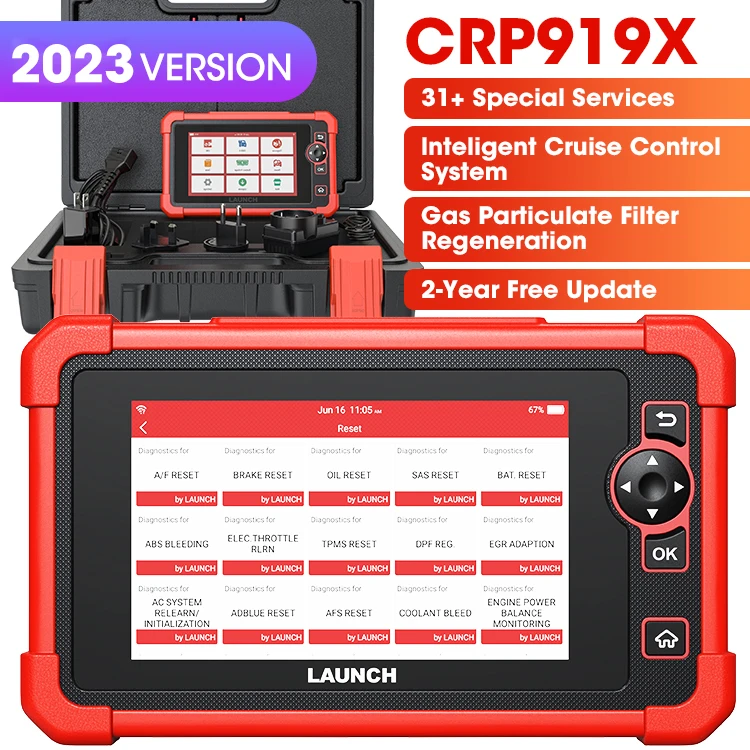 Professionale Crp919X 919 Crp 479X431 909 909E Obd2 24V 12V Automotriz Strumento Di Scansione Dello Scanner Automobilistico Diagnostico Del Motore