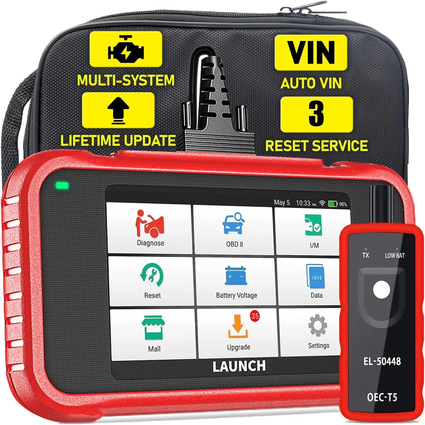 Originale X431 Crp123E V2.0 Obd2 Strumenti Diagnostici Auto Engine Obd2 Machine Vehicle Coder Reader Scanner