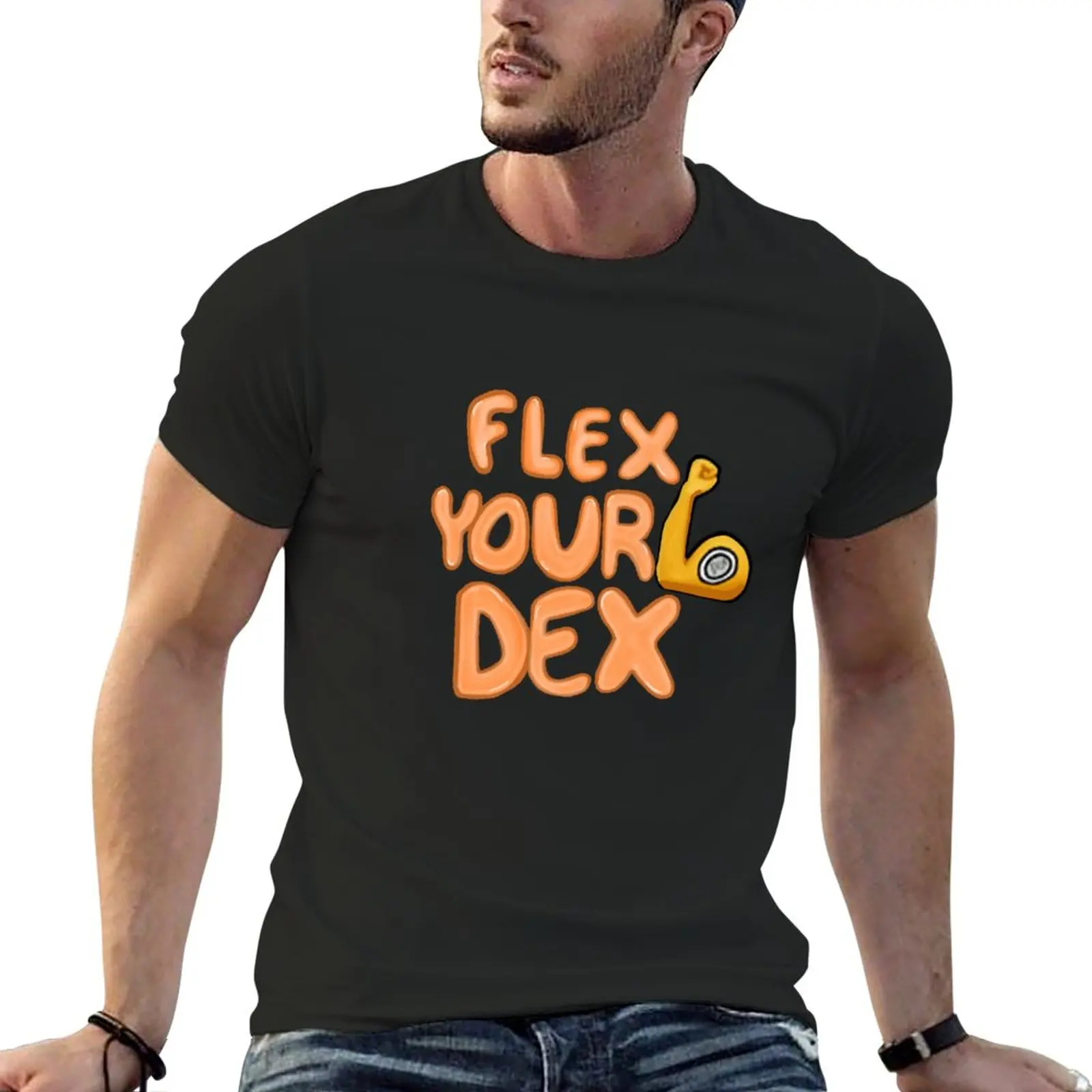 Flex Your Dex 2 T-Shirt Hippie Clothes Felpe Plus Size Animal Prinfor Boys Sweat Shirts, Men